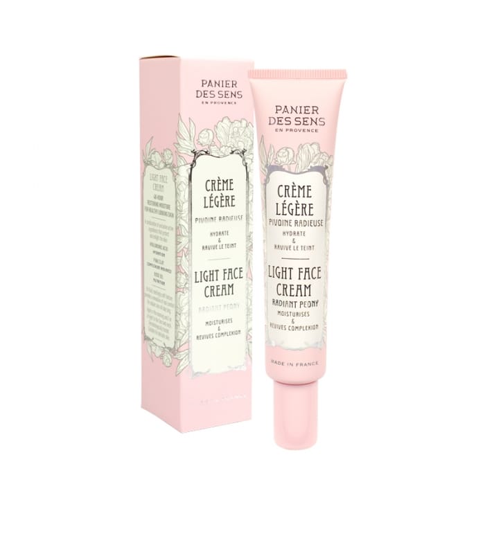 PANIER DES SENS-Crème légère visage -Pivoine Radieuse