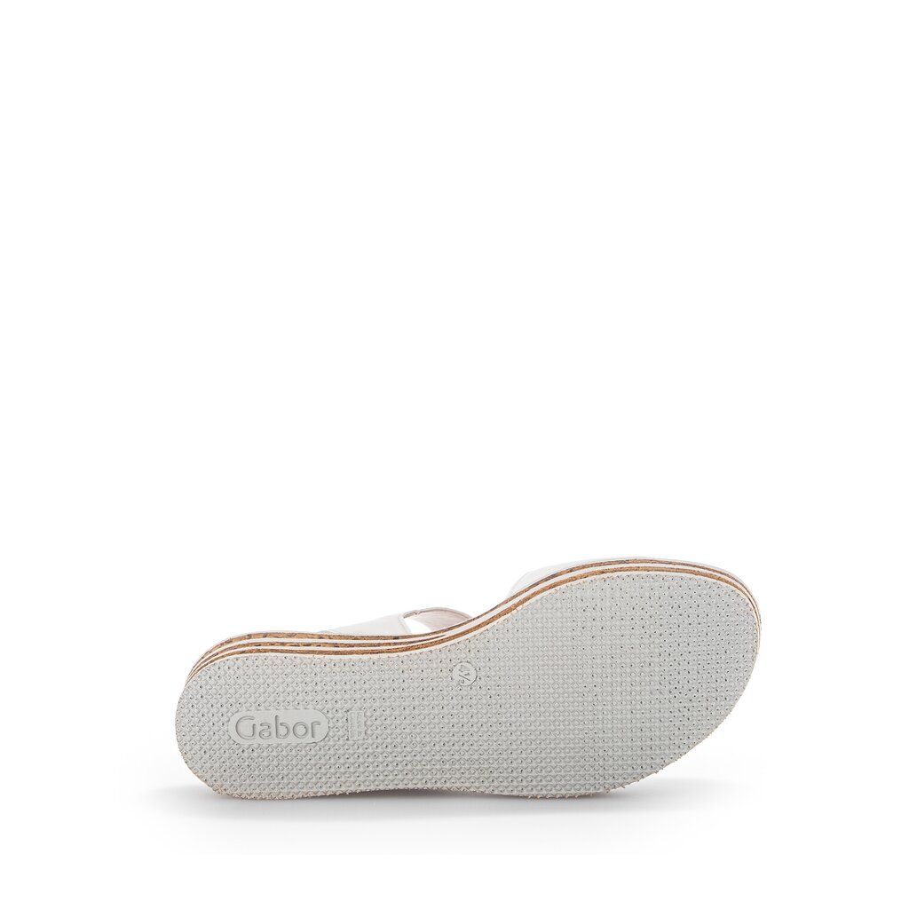 Gabor fashion Plateau Sandale creme