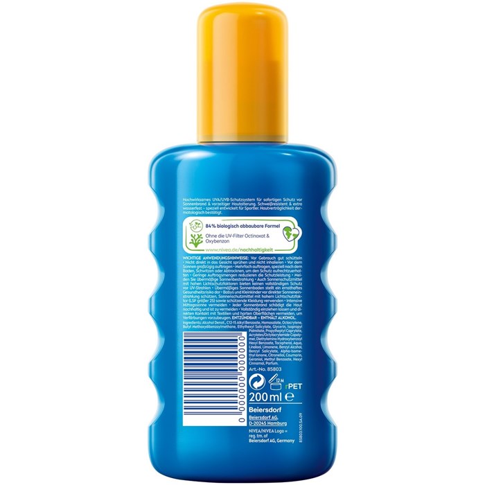 UV Dry Protect Sport Transparent LSF 30