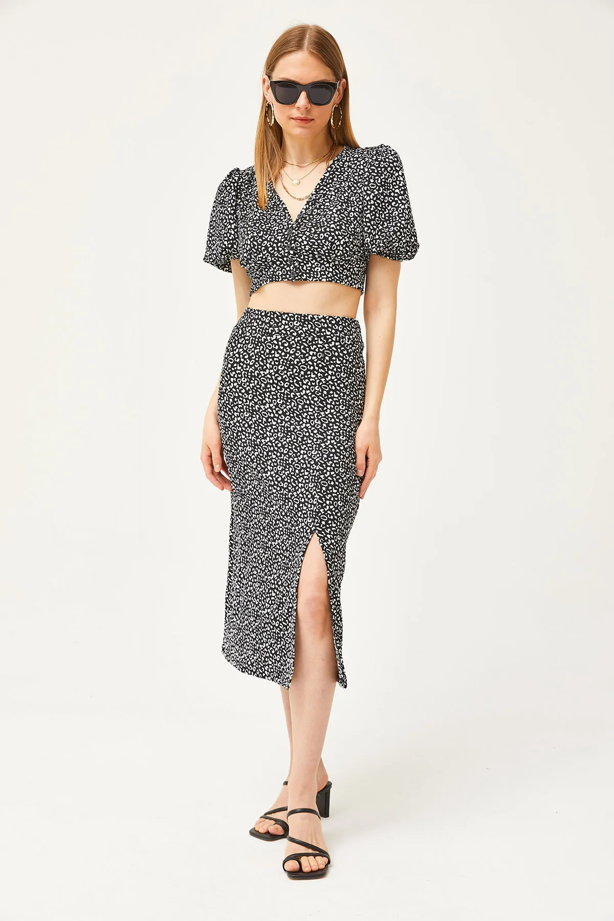Olalook  Zweiteiler - Schwarz - Regular Fit