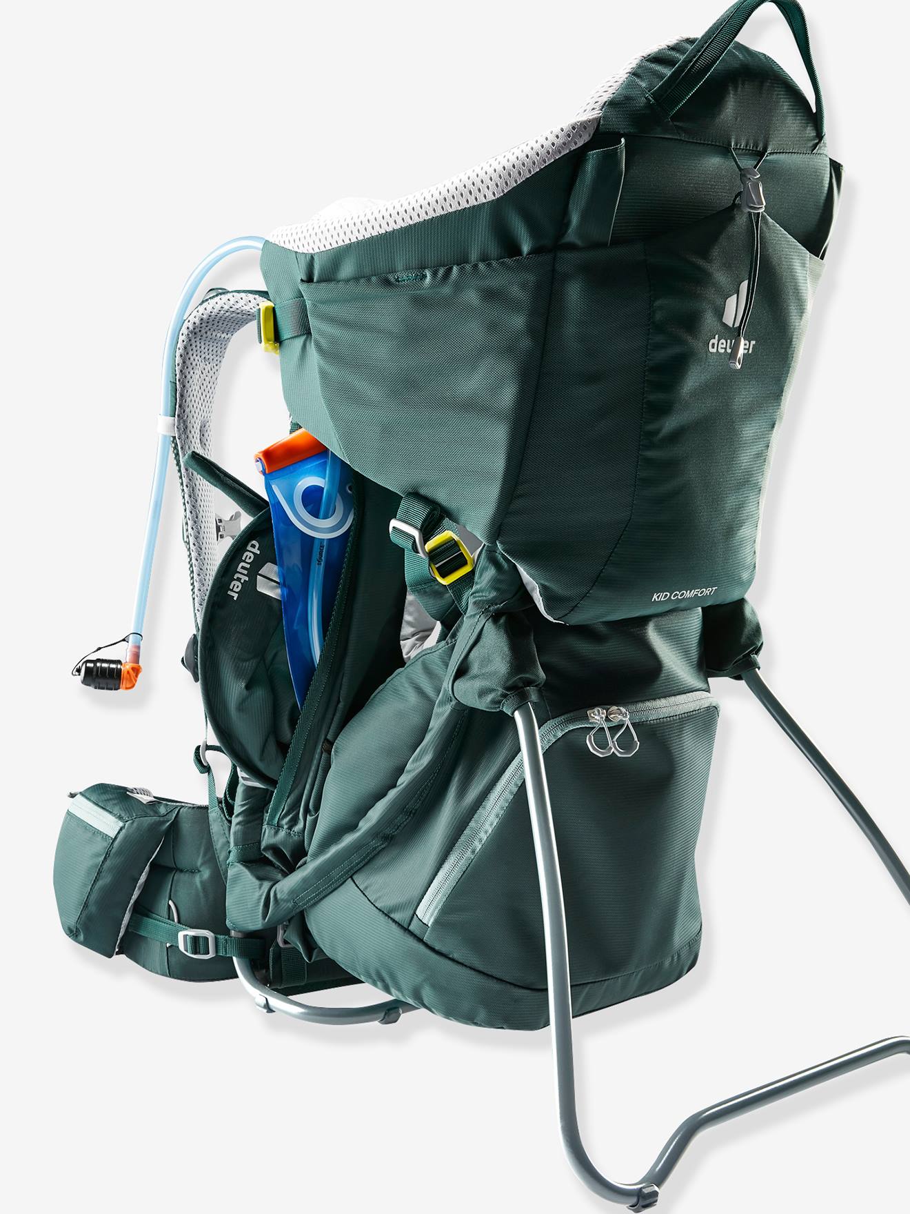 Porte-bébé Kid Comfort + protection soleil DEUTER vert