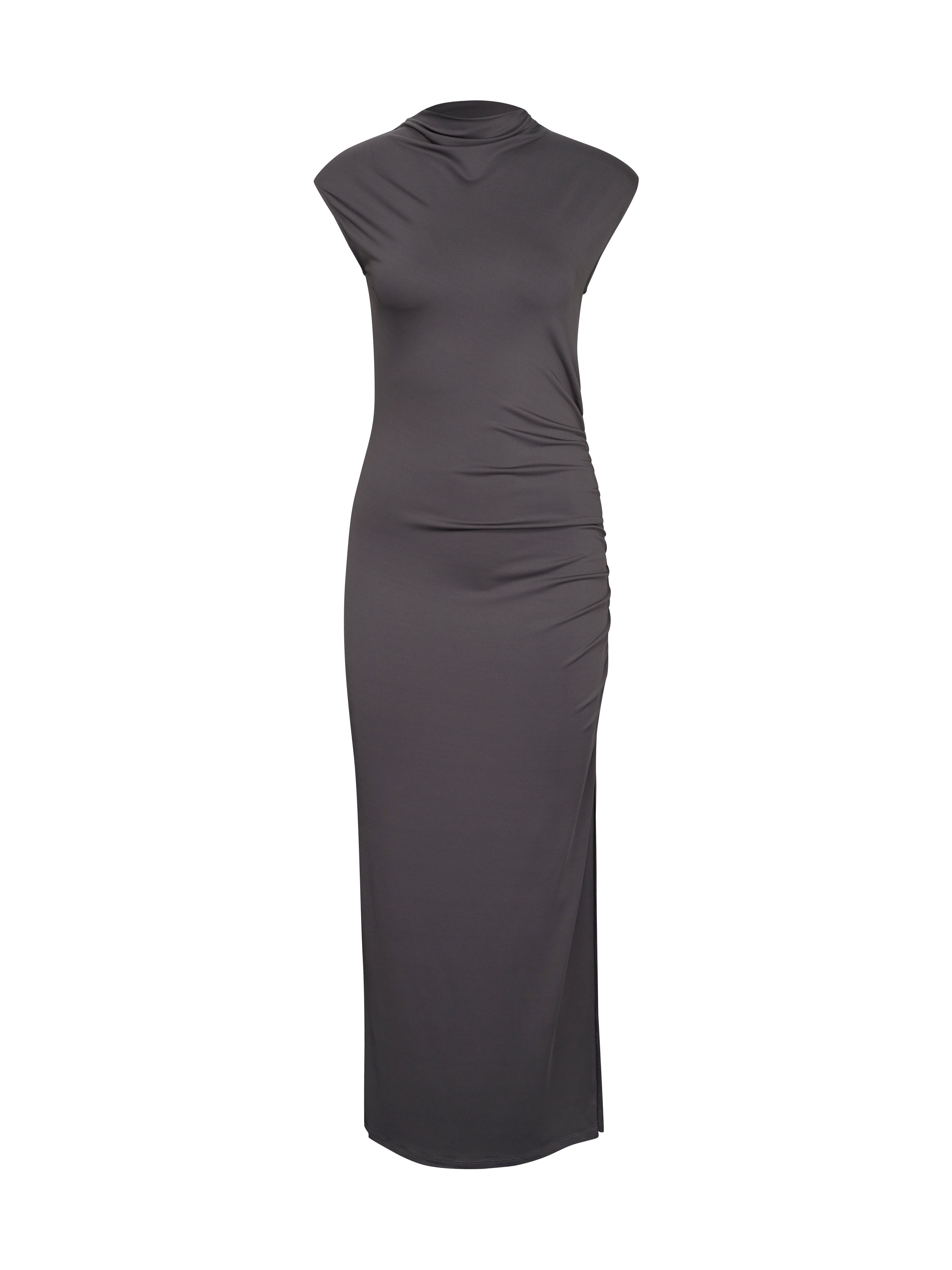 Dunkelgraues Damenkleid ORSAY