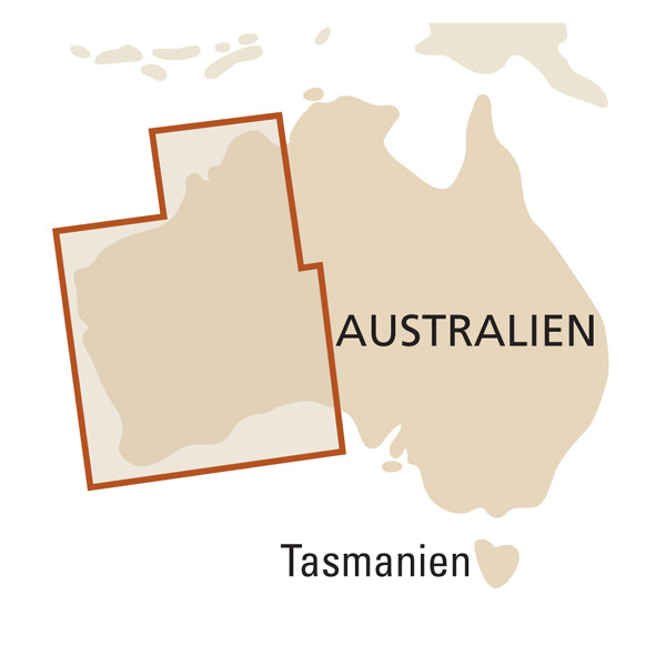 RKH WMP AUSTRALIEN, WEST 1:1.800.00 - Straßenkarte