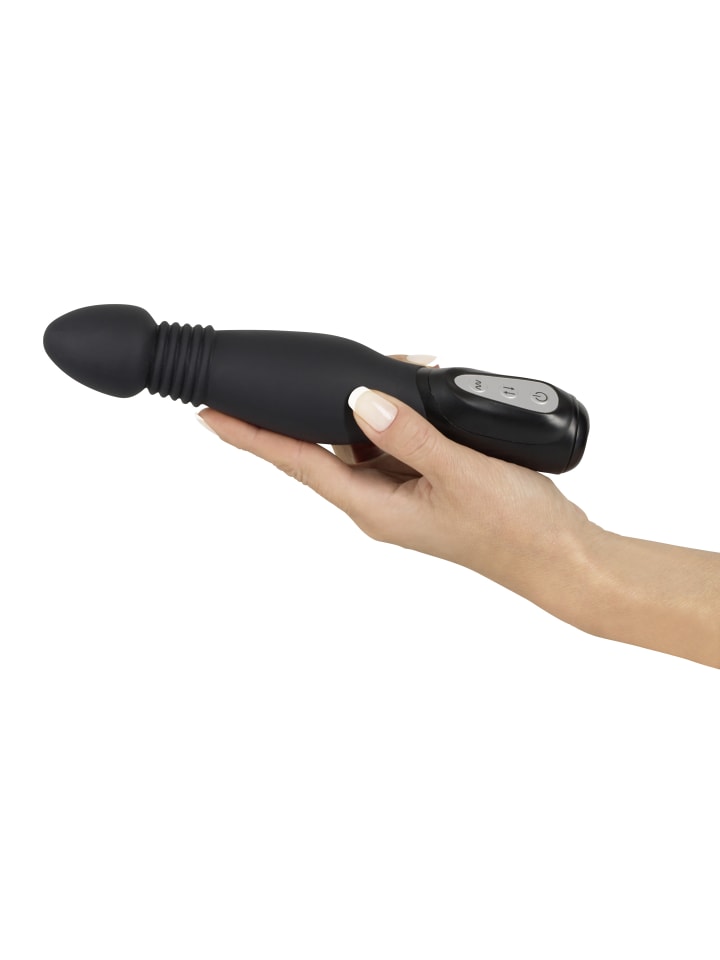 You2Toys Analplug mit Stoßfunktion Thrusting Anal Vibe in schwarz günstig kaufen 23,5
