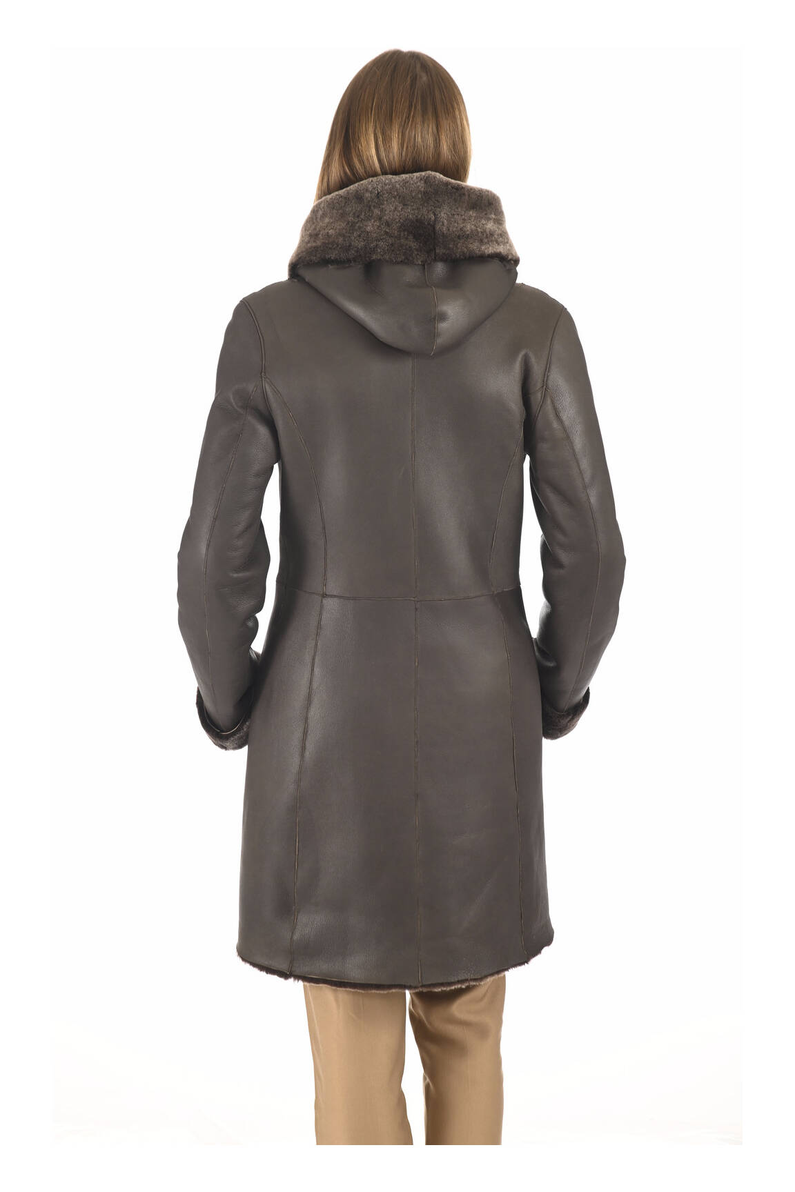 La Canadienne Manteaux Longs Femme couleur marron