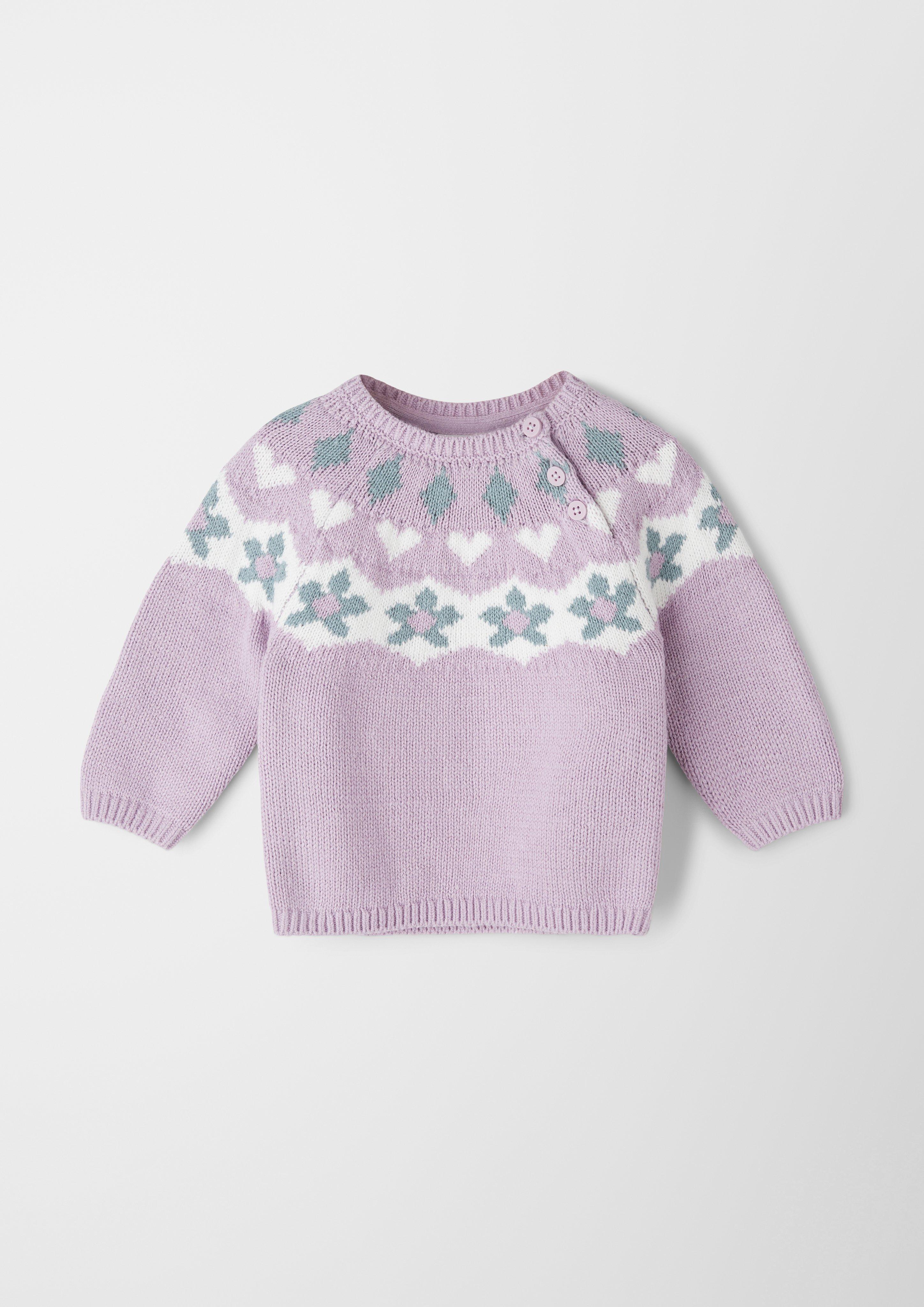 Pullover mit Jacquard-Strick  2123328-47X1