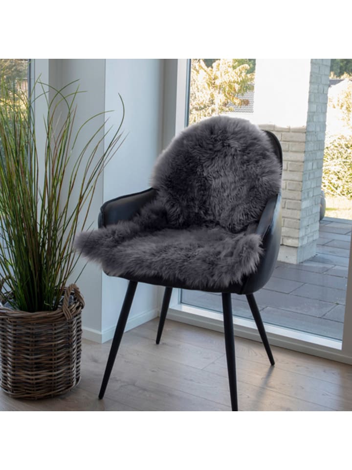 ebuy24 Lammfell Laila Grau 50 x 85 cm günstig kaufen onesize