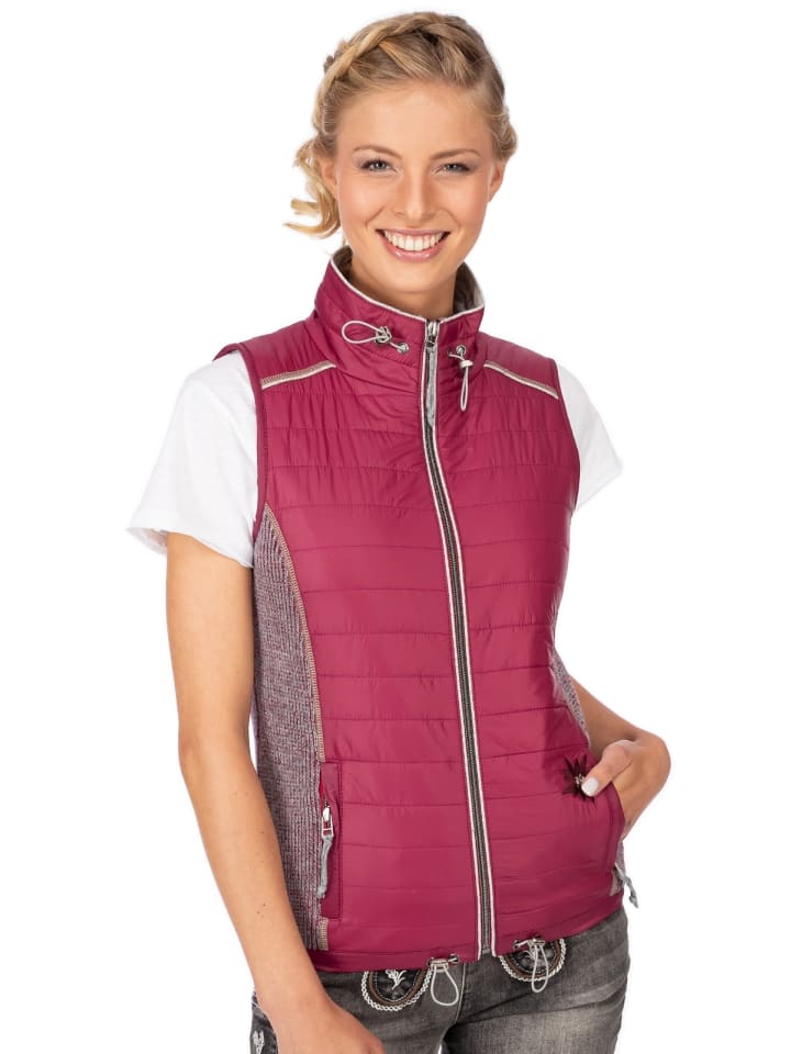 Spieth & Wensky Outdoorweste WELLNA in beere günstig kaufen