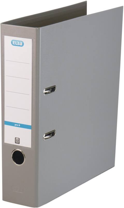 ELBA Rado Star Smart Pro  Ordner DIN A4 80 mm Grau 2 Ringe PP (Polypropylen)