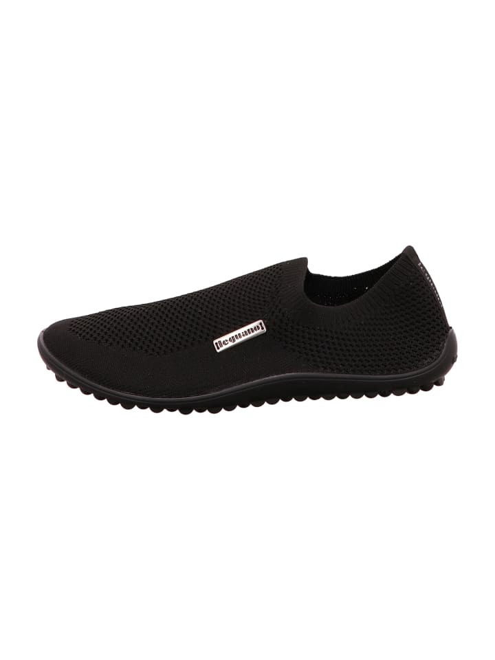 Leguano Sportliche Slipper in Schwarz günstig kaufen