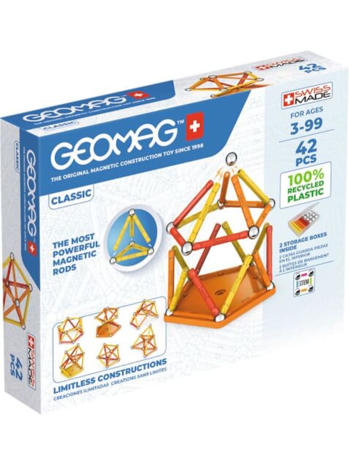Geomag Magnetbaukasten CLASSIC GREEN Line 42 Teile - ab 3 Jahre günstig kaufen onesize