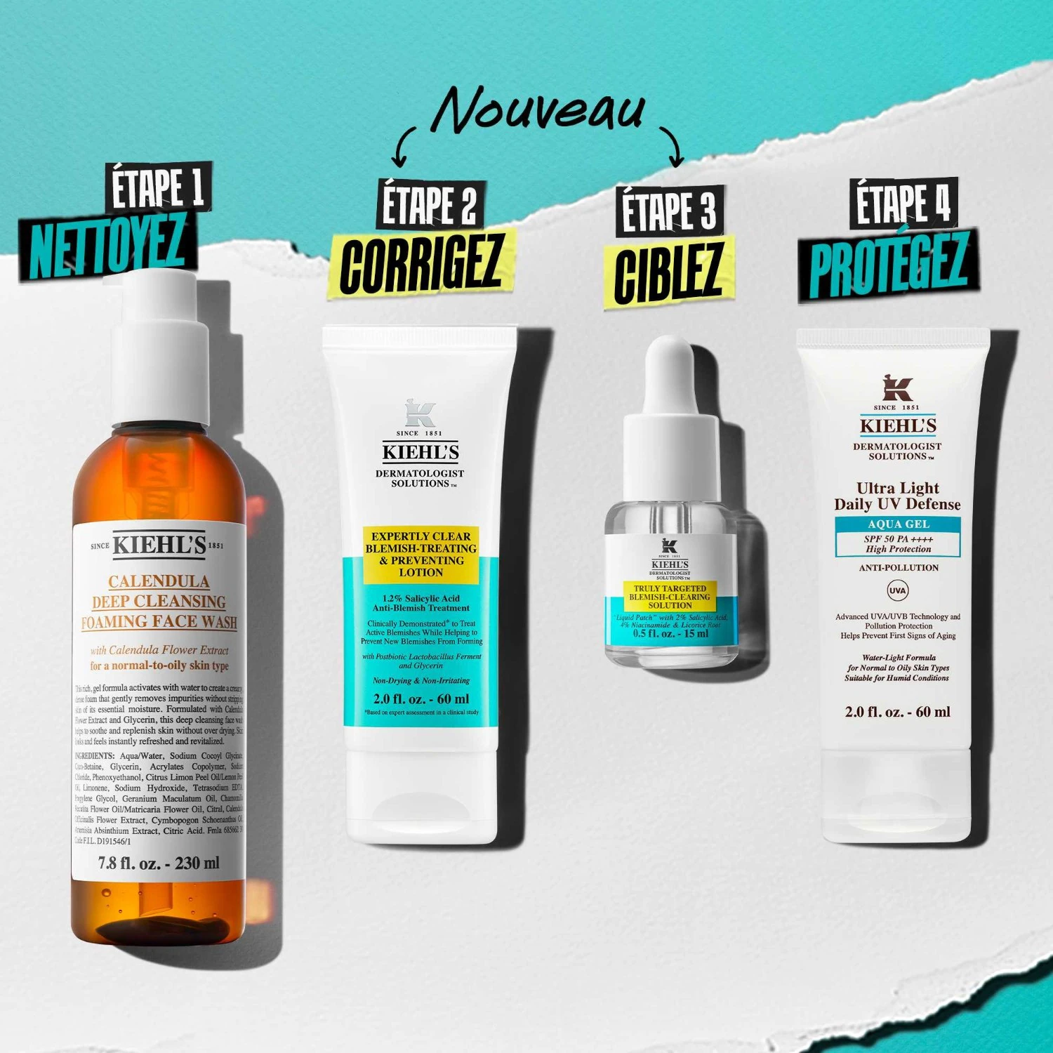 Kiehl's skutočne cielené riešenie na odstraňovanie nedokonalostí pleti