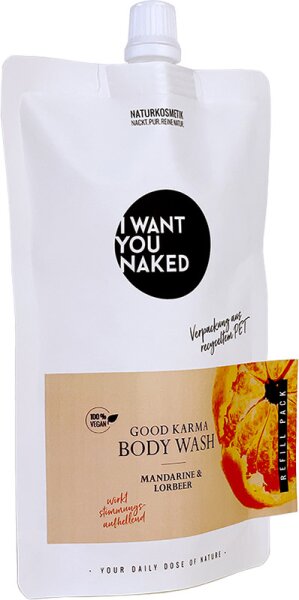 I Want You Naked Good Karma Nachfüllung Duschgel