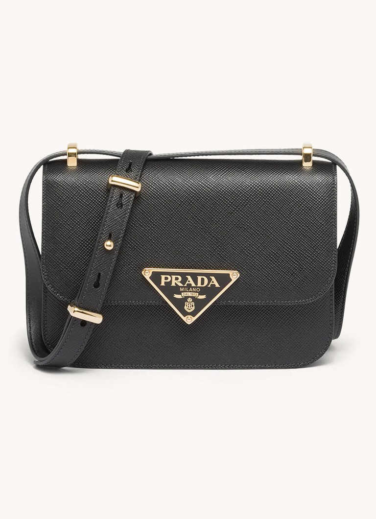 Prada leather crossbody bag