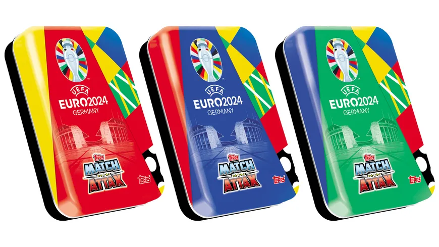 Topps - Match Attax UEFA EURO 2024 Mini Tin Box