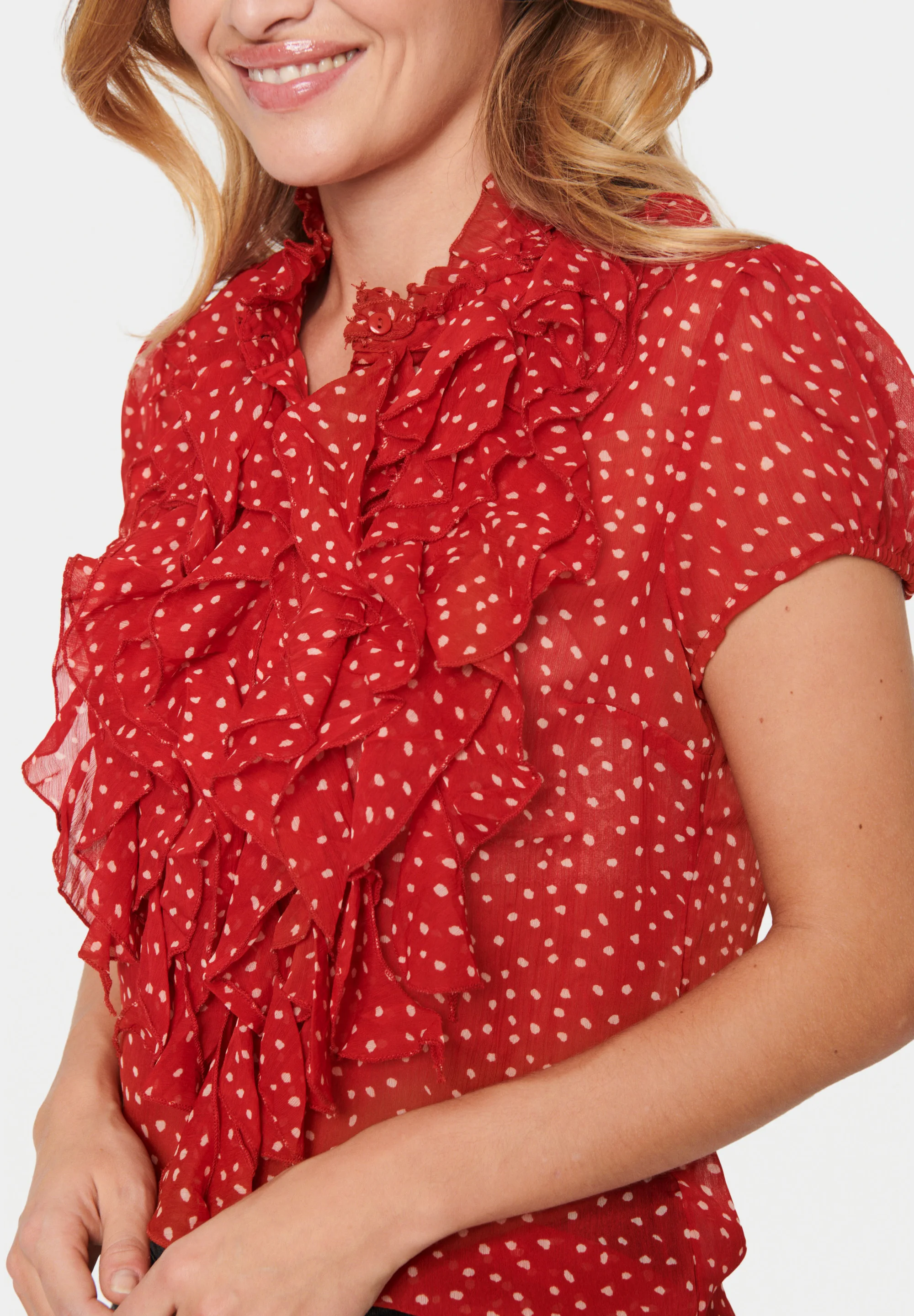 Saint Tropez LILLYSZ DREA DOT PRINT - Camisa