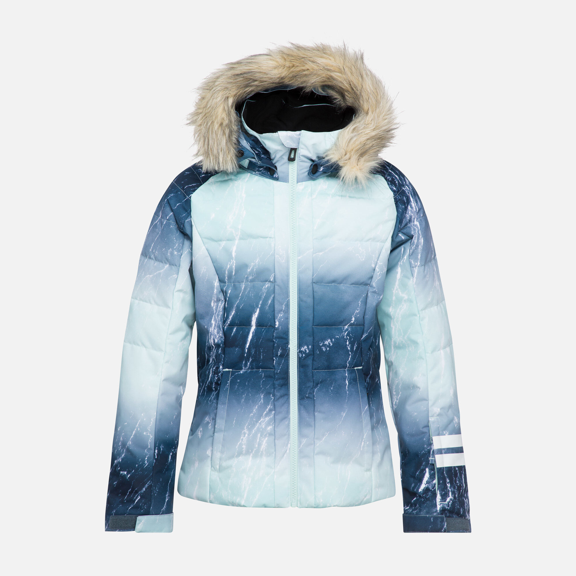 Veste de ski imprimée Polydown Fille