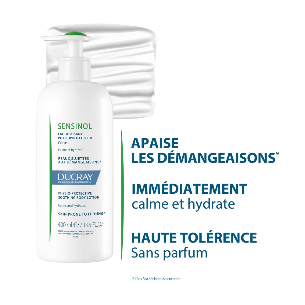 Ducray Sensinol Corps Lait Apaisant Physioprote cteur 400 ml Lait