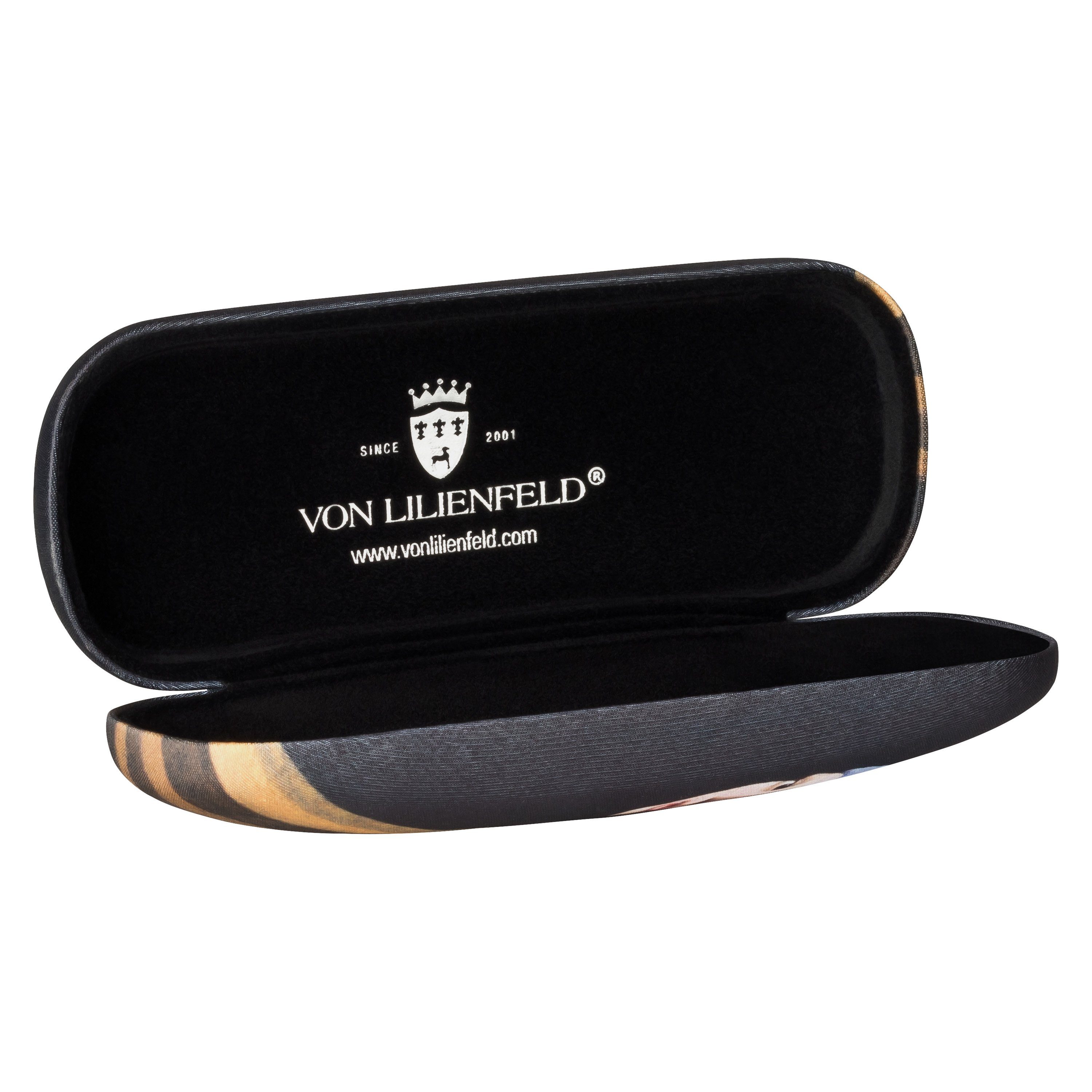 von Lilienfeld Brillenetui Brillenetui Jan Vermeer: Das Mädchen mit dem Perlenohrring Brillenbox, stabiles mit Mikrofaser bezogenes Hardcase