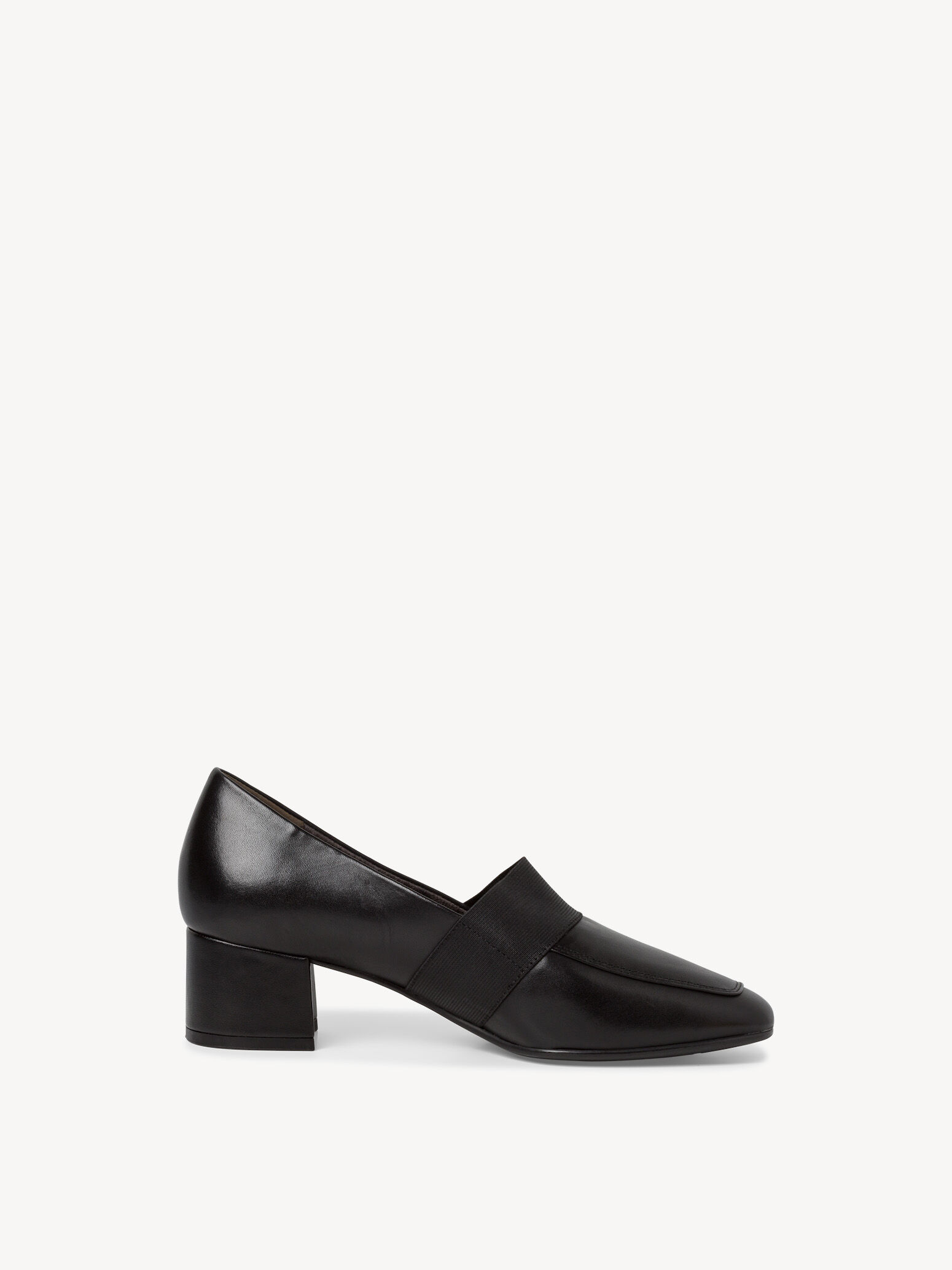 Trotteur en cuir - noir