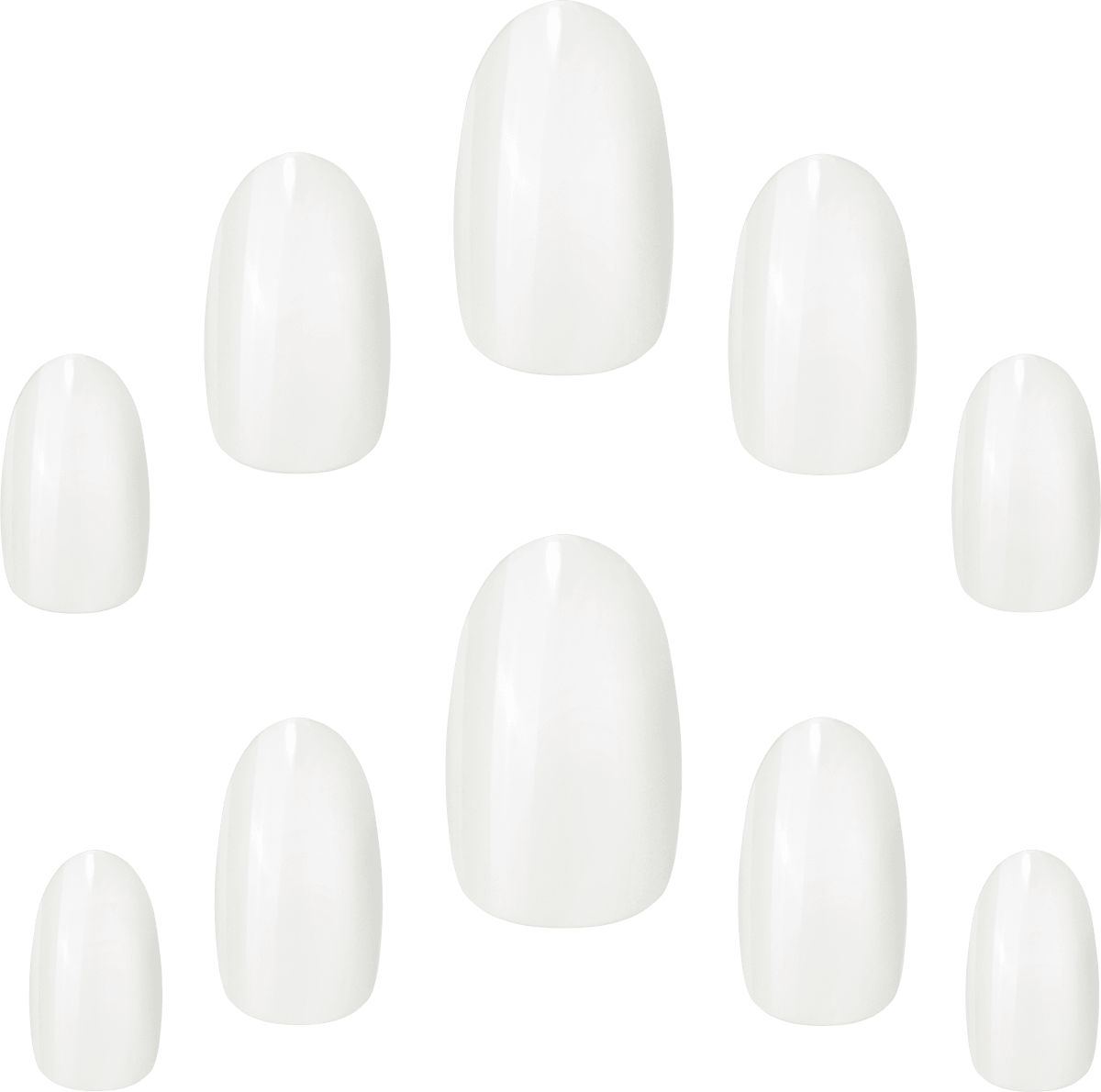 Künstliche Nägel Bare Nails Oval, 48 St