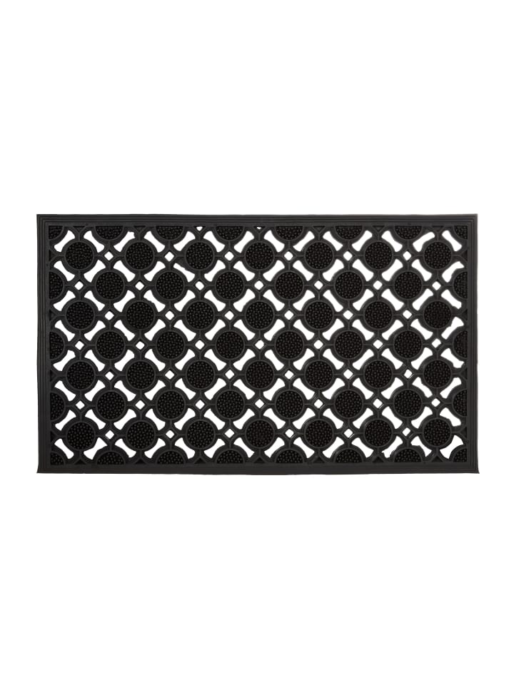 relaxdays Fußabtreter in Schwarz - 75 x 45 cm günstig kaufen onesize