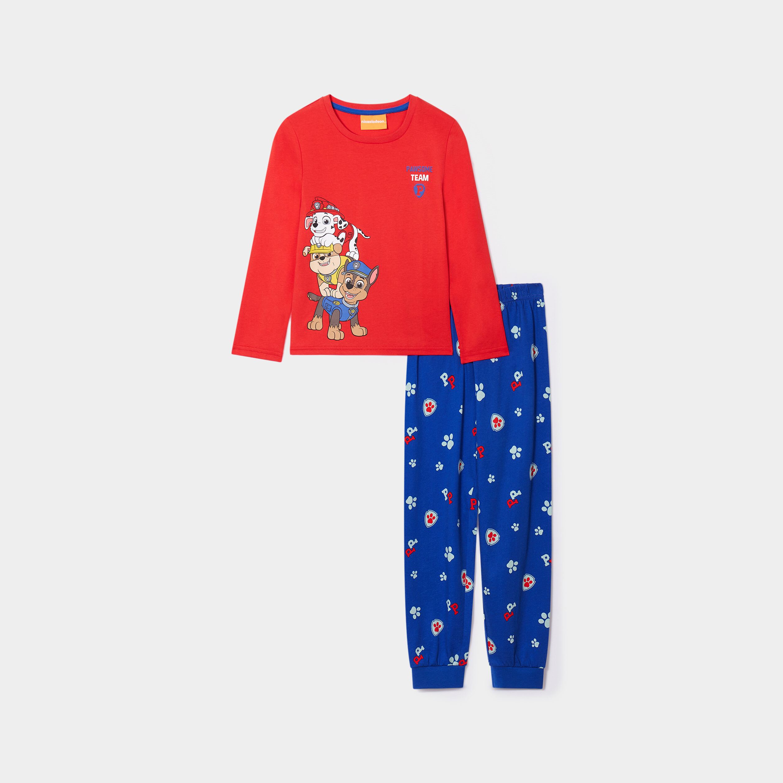 Ensemble pyjama Paw Patrol rouge garçon | La Halle
