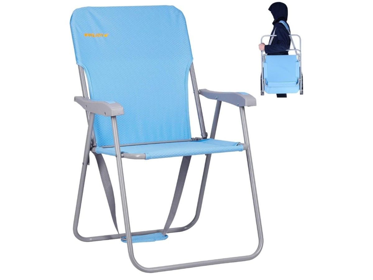 WEJOY Tragbarer Strandstuhl