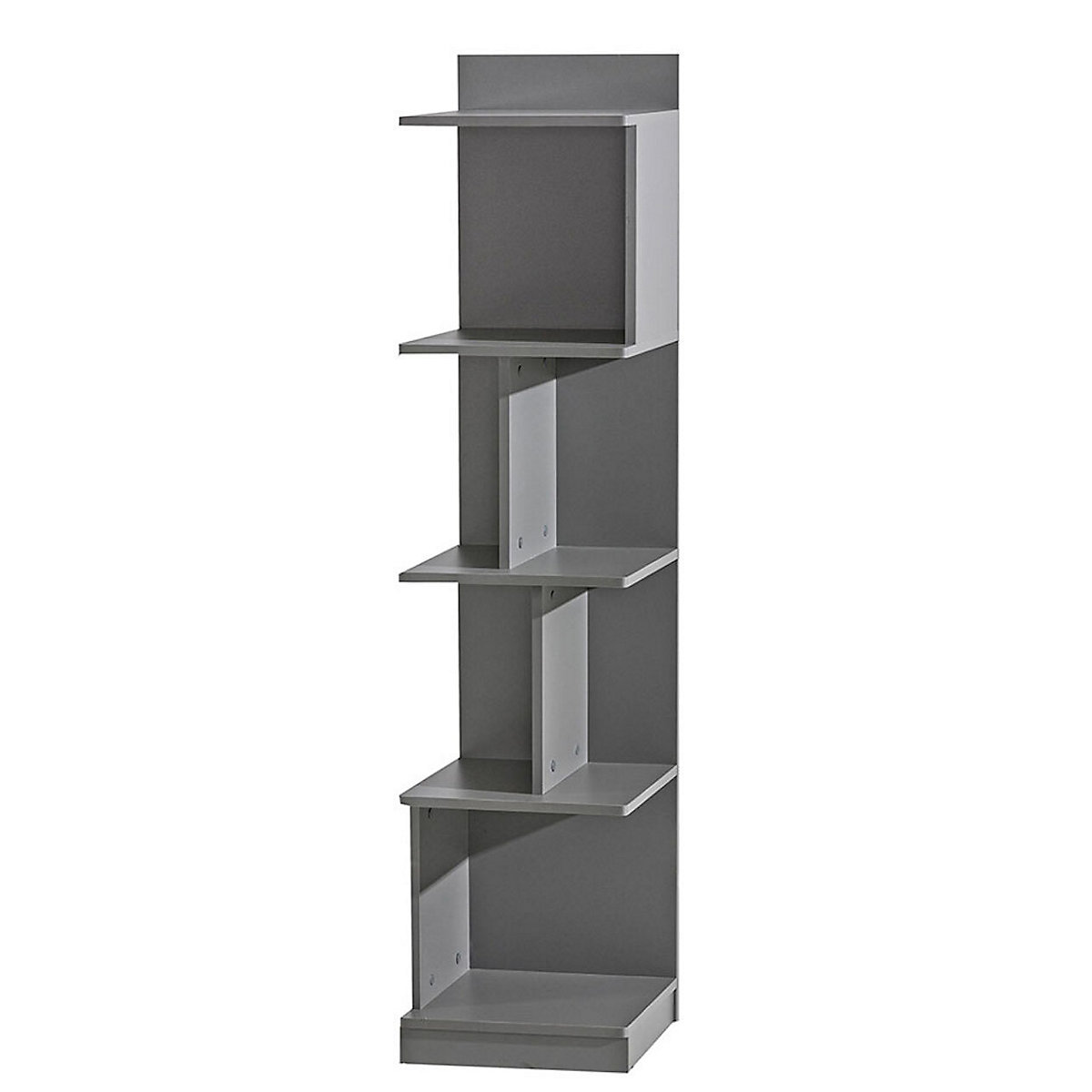 Bücherregal Standregal Gami 35x38x159cm mit offenen Fächern