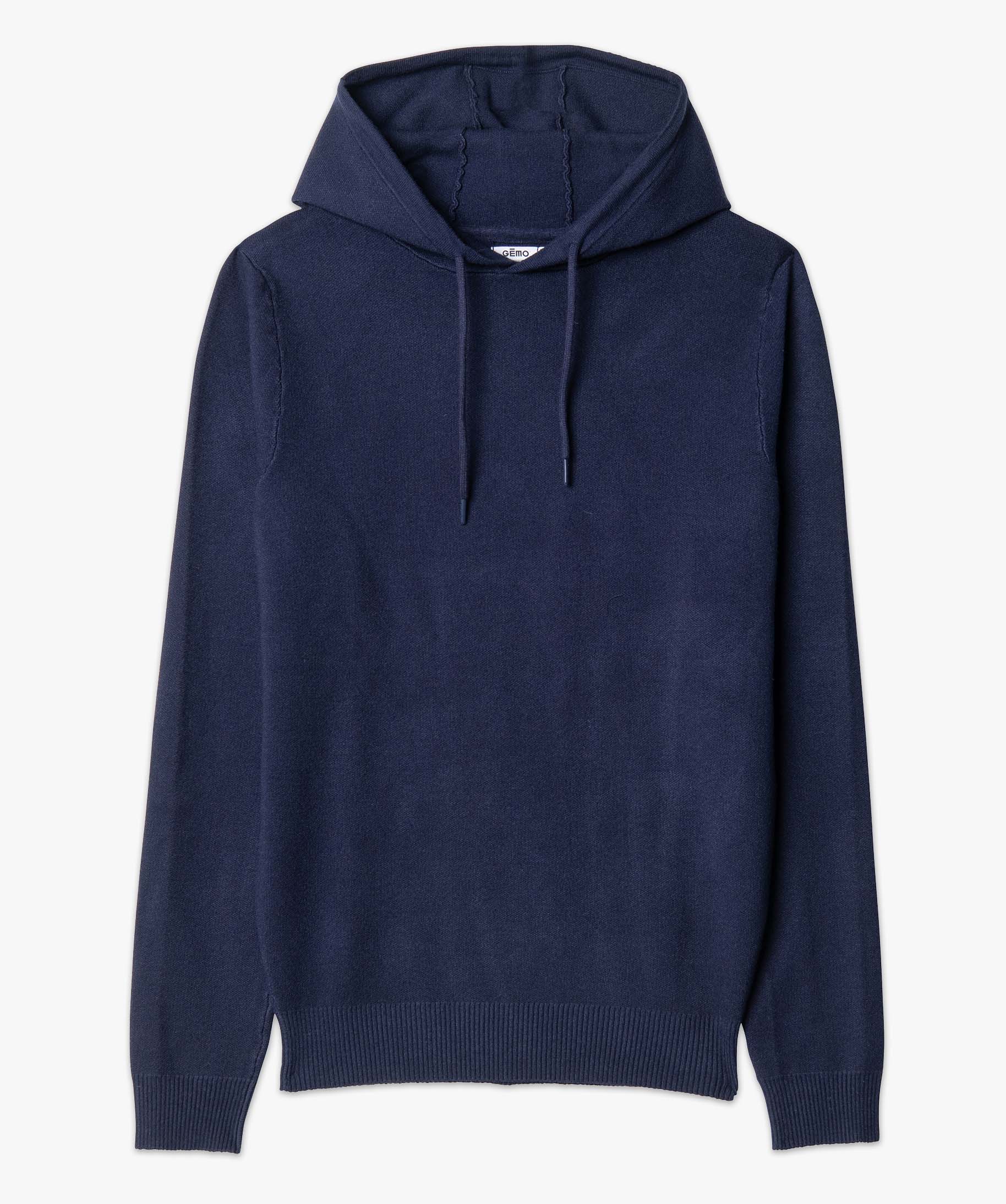 Pull homme à capuche faon sweat blanc | GEMO