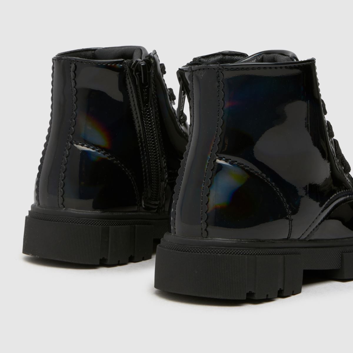 schuh svarta karnevalsspetsstövlar för flickor
