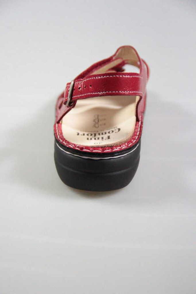 FINN COMFORT Komfort Sandalen rot Gomera