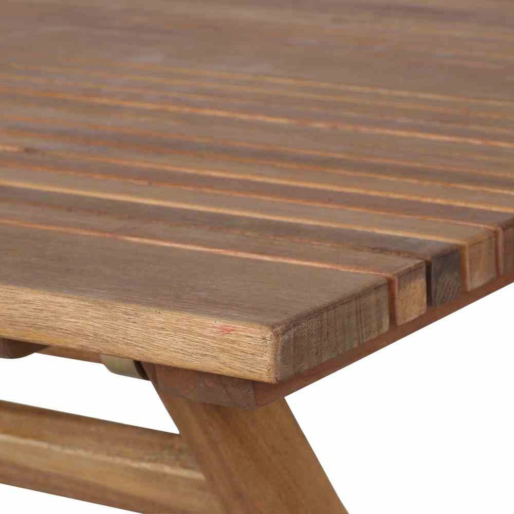 Siena Garden Klapptisch Falun, 80x74 cm, Akazienholz