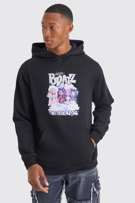 Oversize Hoodie mit lizenziertem Bratz Tour Print