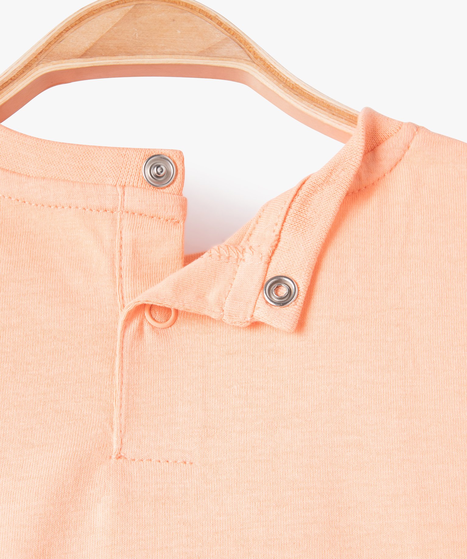 Tee-shirt bébé Garçon coupe oversize à manches ultra cou... orange | GEMO