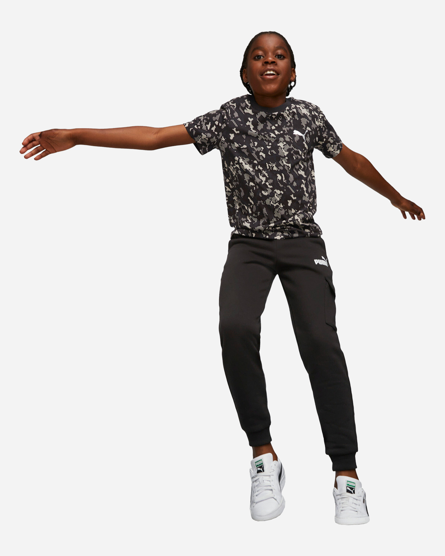 Pantalone Puma Essential Jr 676320-01