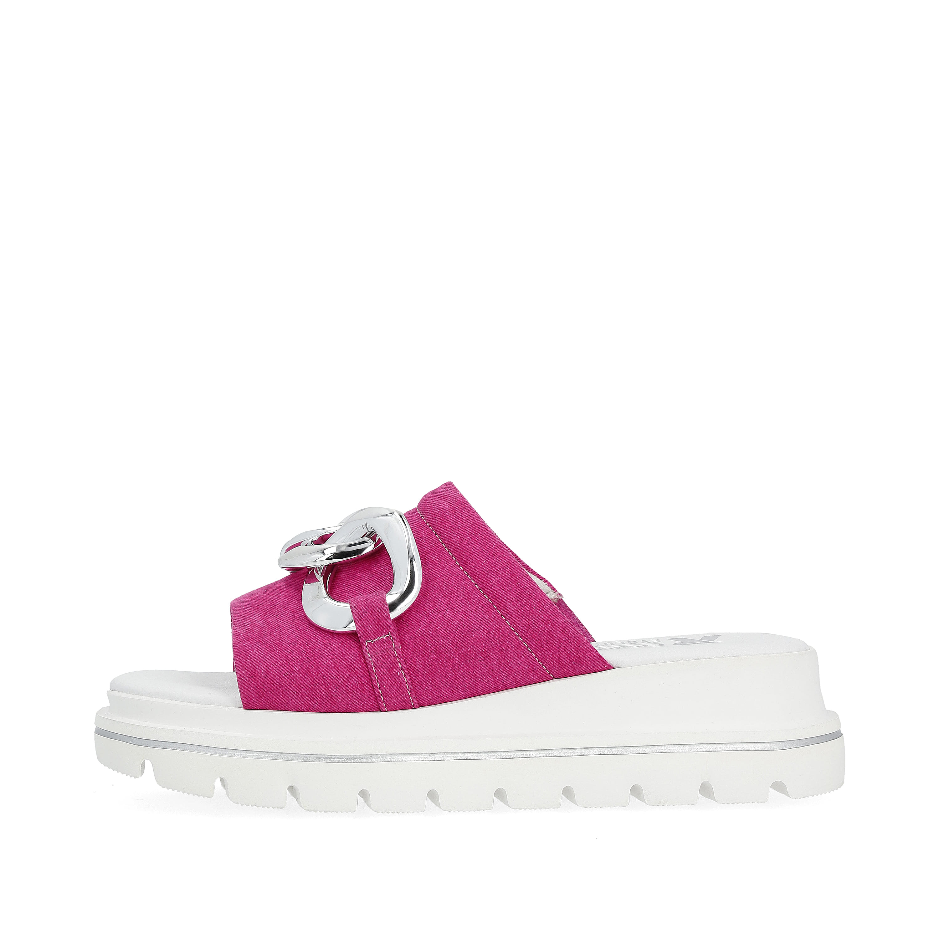 Rieker Damen Pantoletten fuchsia