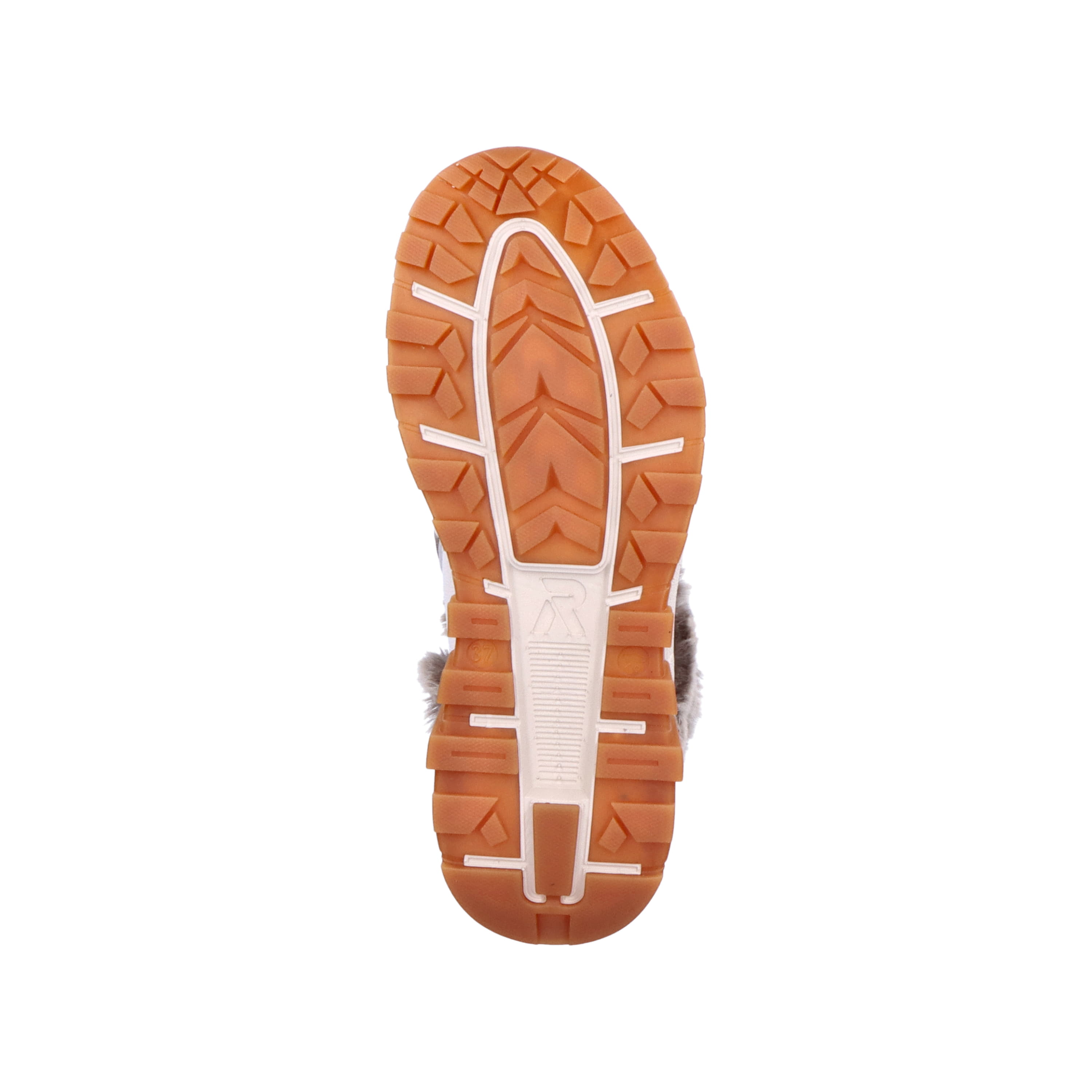 Rieker Damen Schnürstiefel frost white