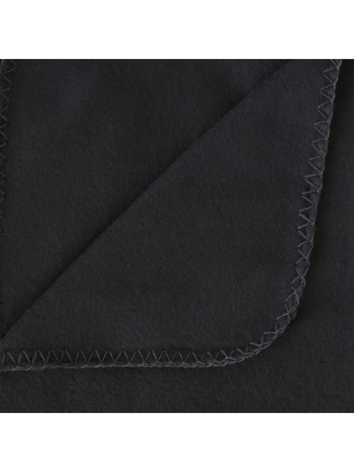 Atmosphera Créateur d'intérieur Fleecedecke in anthrazitfarben günstig kaufen onesize