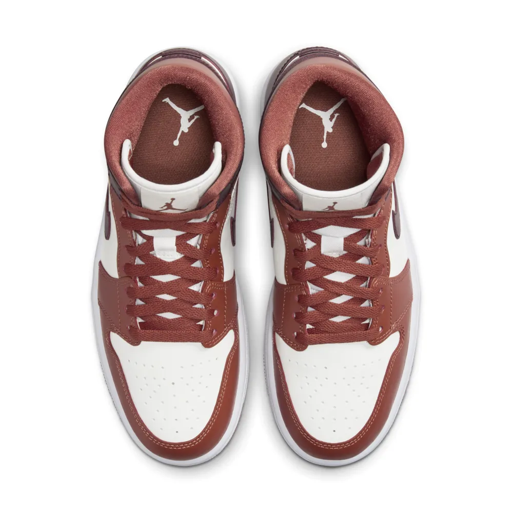 NIKE JORDAN Wmns Air 1 Mid Jordan BQ6472-200 / weiss