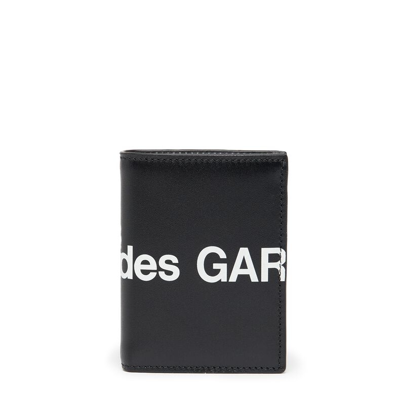 Comme des Garcons Wallet Huge Logo black