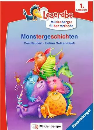 Leserabe mit Mildenberger Silbenmethode: Monstergeschichten