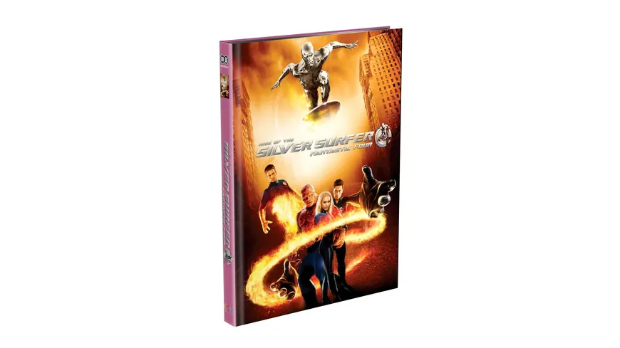 FANTASTIC FOUR: RISE OF THE SILVER SURFER – 2-Disc Mediabook Cover B (Blu-ray + DVD) Limited 500 Edition
