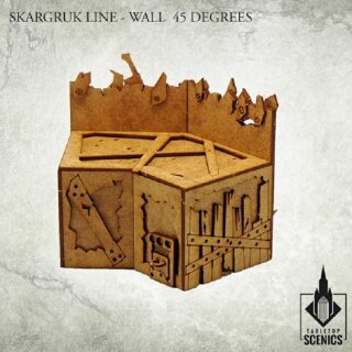 Skargruk Line - Wall 45 degrees