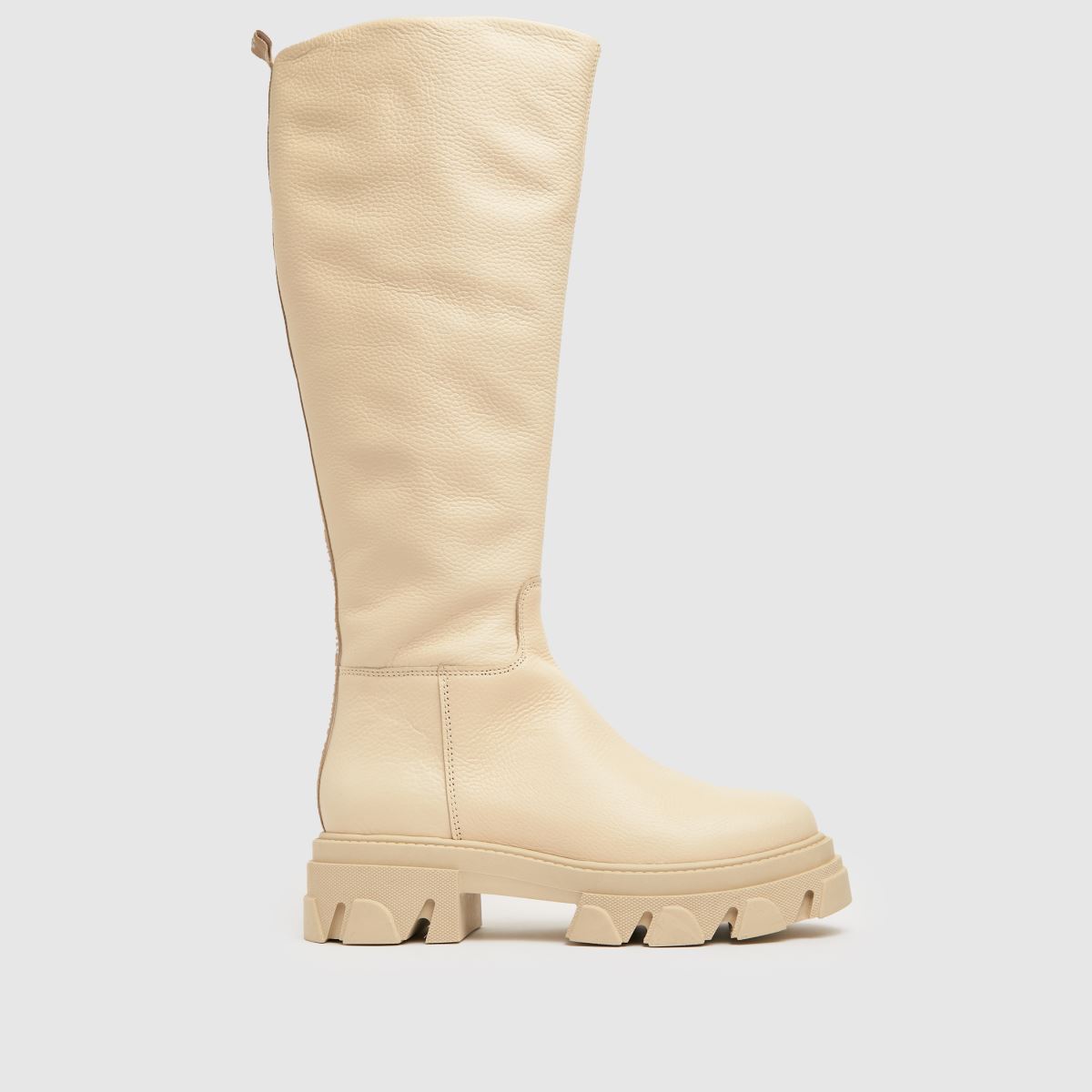 Steve Madden mana térdig érő csizma bézs színben