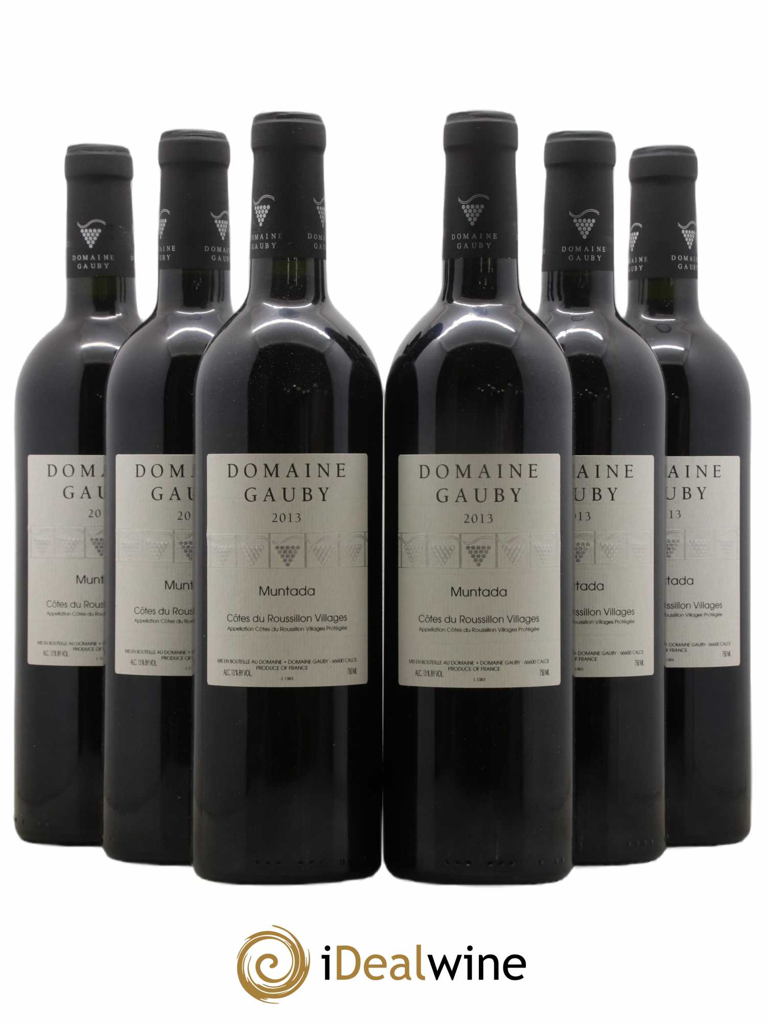Côtes du Roussillon Villages La Muntada Gauby (Domaine)  2013 - Lot de 6 Bouteilles
