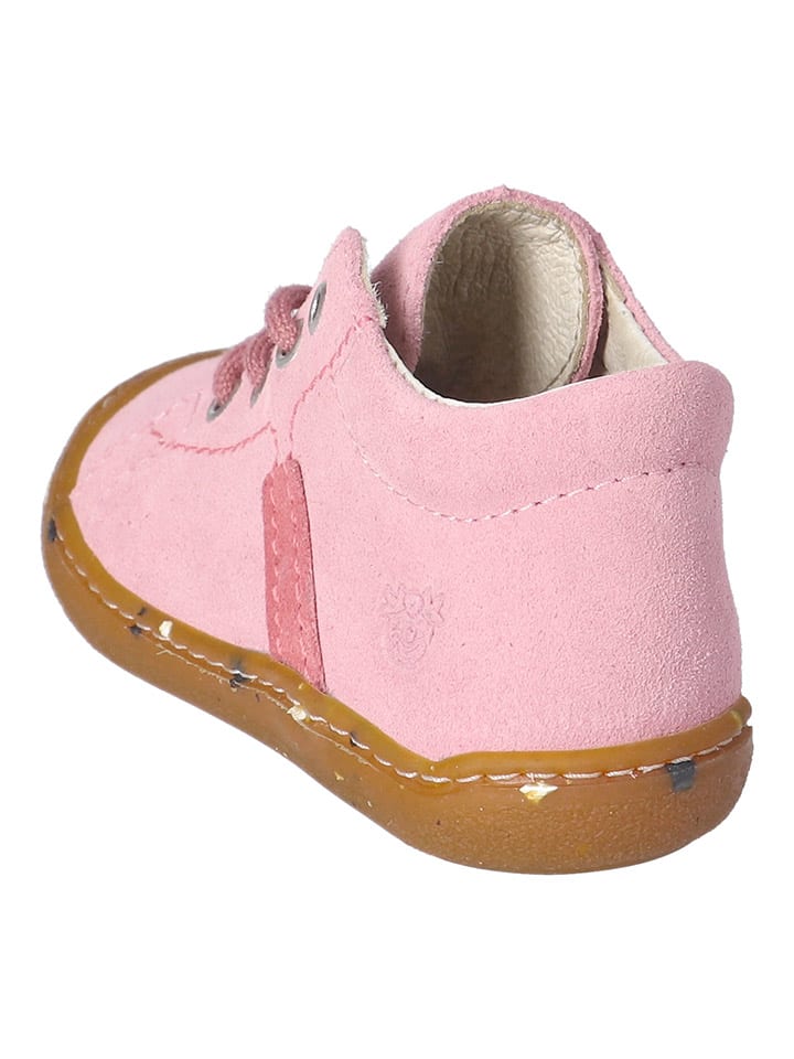PEPINO Leder-Sneakers in Rosa günstig kaufen
