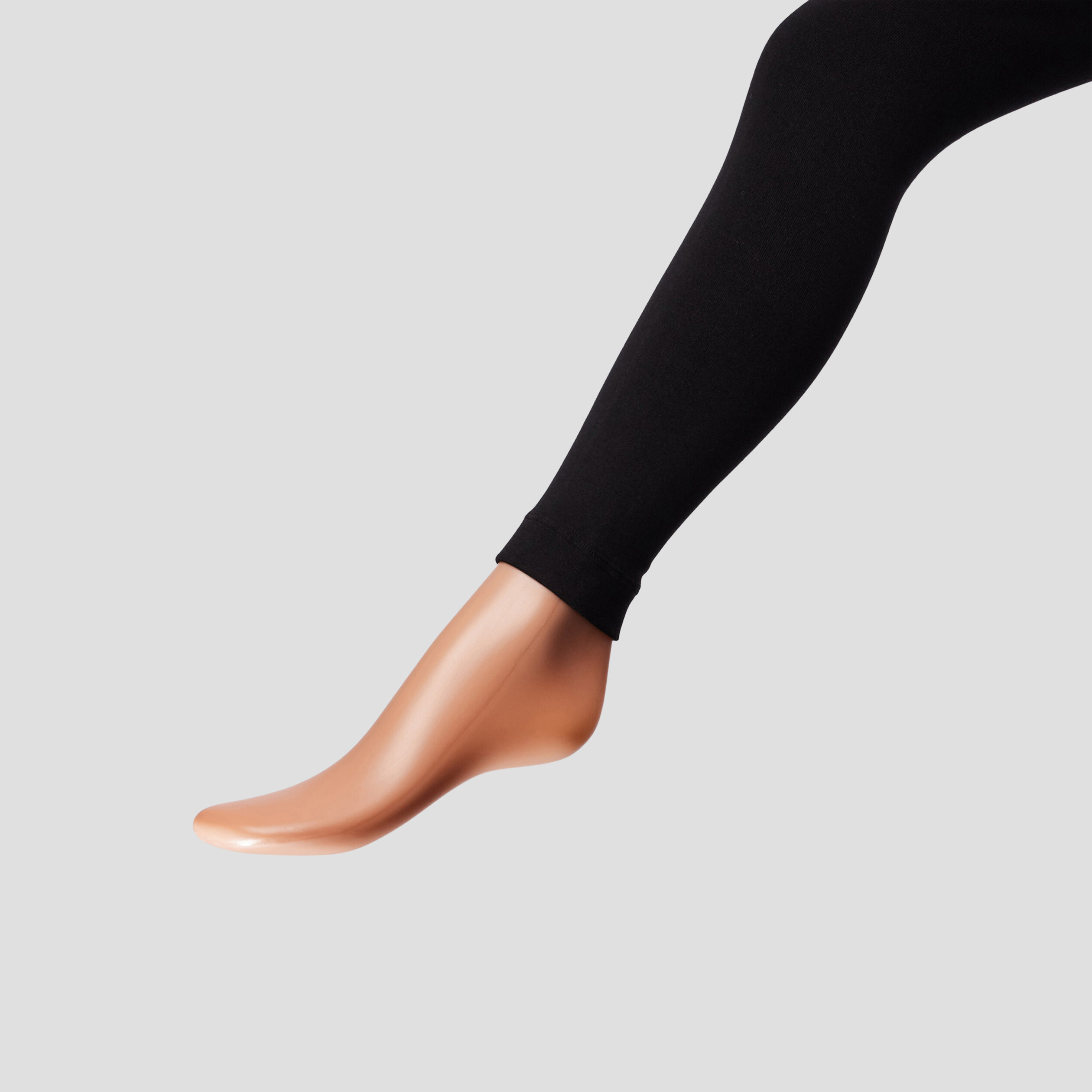 Leggings doublé polaire noir femme | La Halle