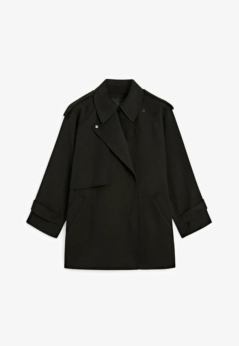 Massimo Dutti EFFECT BLEND - Abrigo Clásico