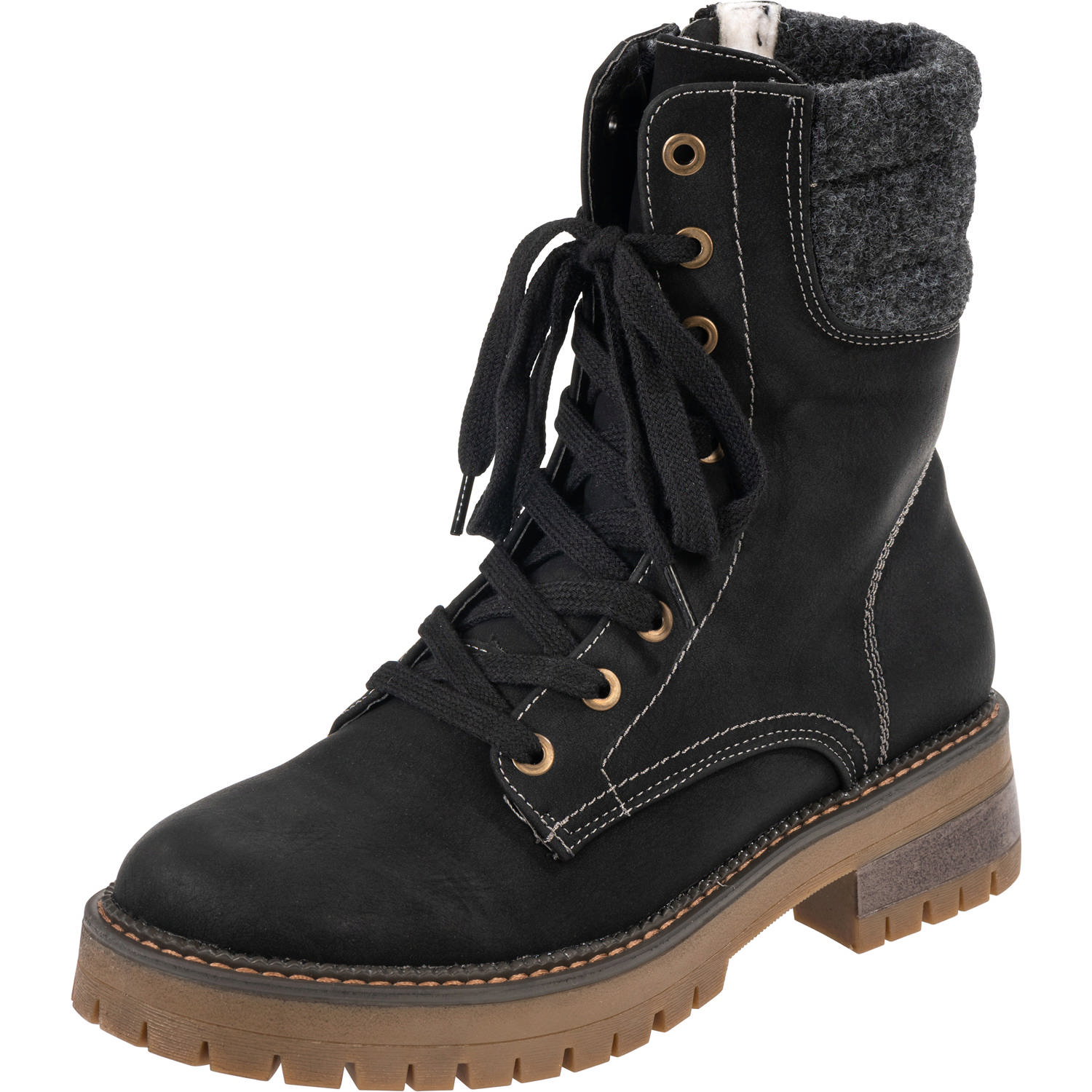 Palado Lipsi, Schnürstiefeletten, Damen, Schwarz